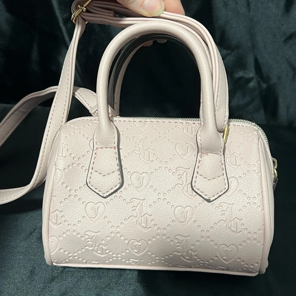 Juicy Couture NWOT's - Womens Pink Small Monogram Crossbody Purse